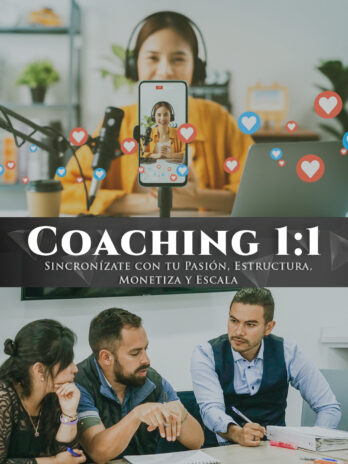 Coaching 1:1 (Sincronízate con tu Pasión, Estructura, Monetiza y Escala) – $2.000 usd